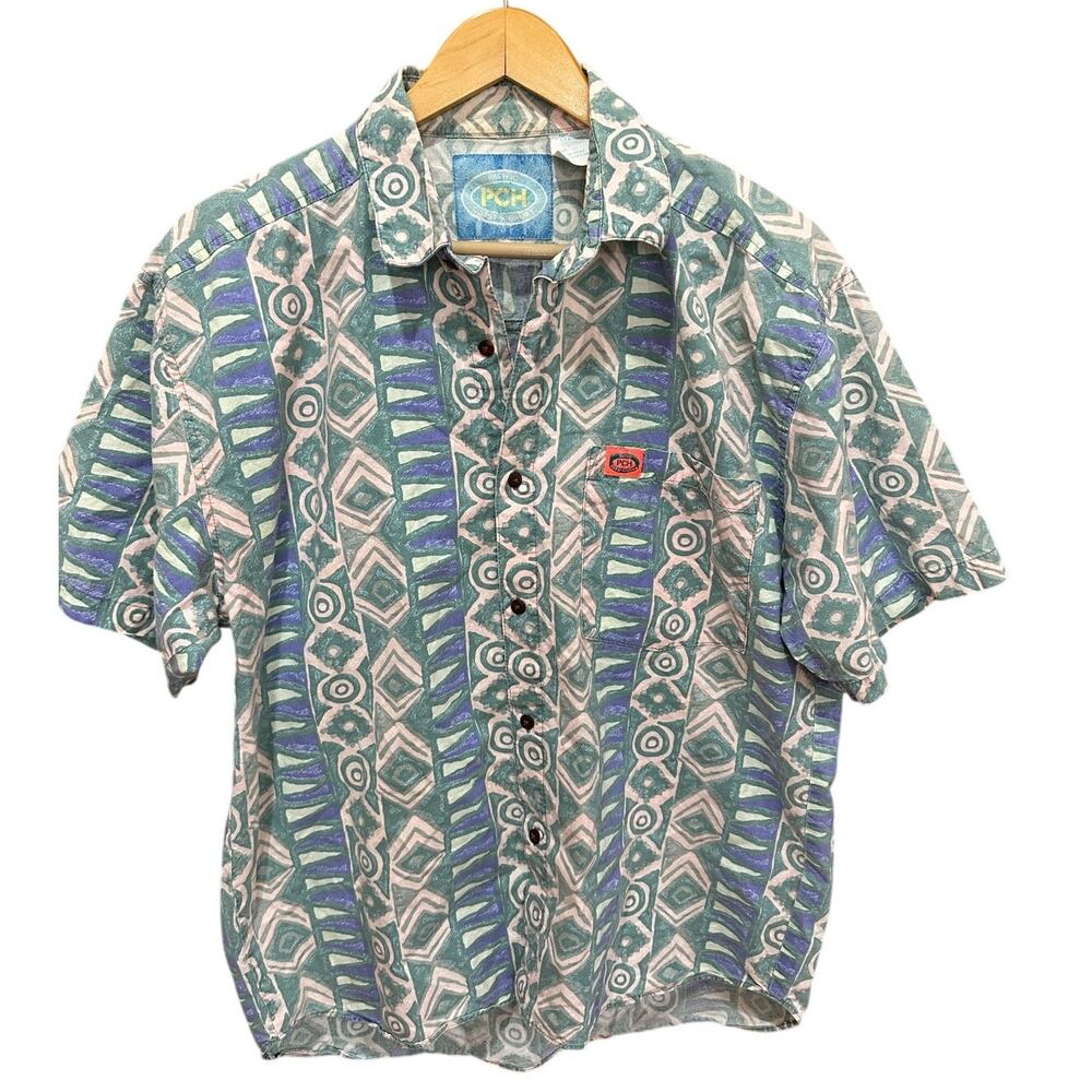 Vintage 1980's PCH Pacific Coast Highway Shirt Sz M